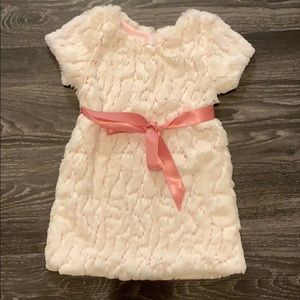 **NEVER WORN** beautiful white/pink dress